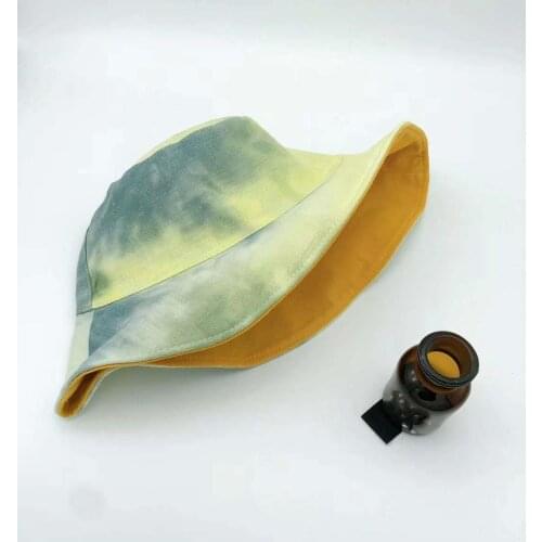 Cotton Print Bucket Hat Fisherman Hat Outdoor Travel Hat Sun Cap Hats for Men and Women 173