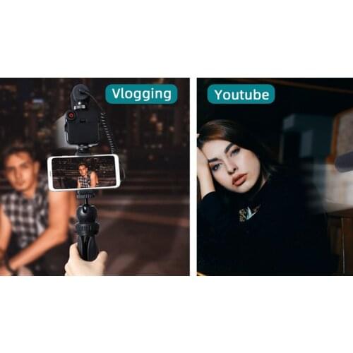 Popular Handheld video voice recording for Mobile phone vlog camera microphone kit