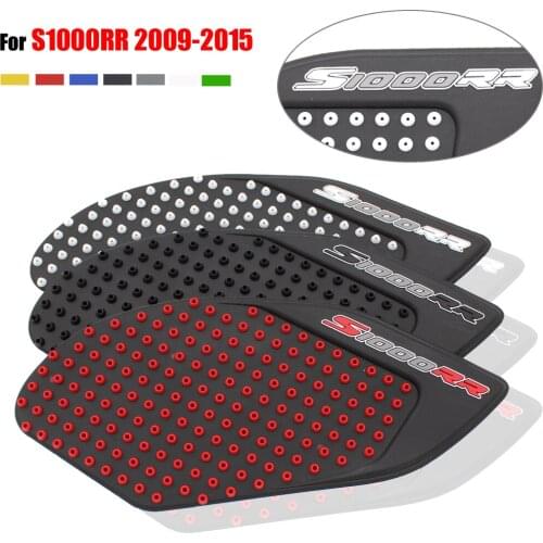 For BMW S1000RR 2009-2015 High Quality Motorcycle Tank Traction Pad Side Gas Knee Grip Protector Anti Slip Sticker 10 11 12 13