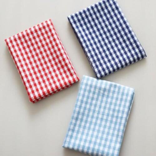 1piece Classic Plaids Table Napkin Kitchen Towel Tea Towel Dyed Yarns Woven 100% Cotton 40x60cm 15.7"x23.6"