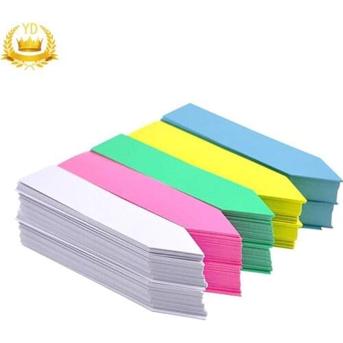 100Pcs Plastic Plant Tags Garden Plant Labels Nursery Markers Flower Pots Seedling Labels Tray Mark Tools Garden Accessories
