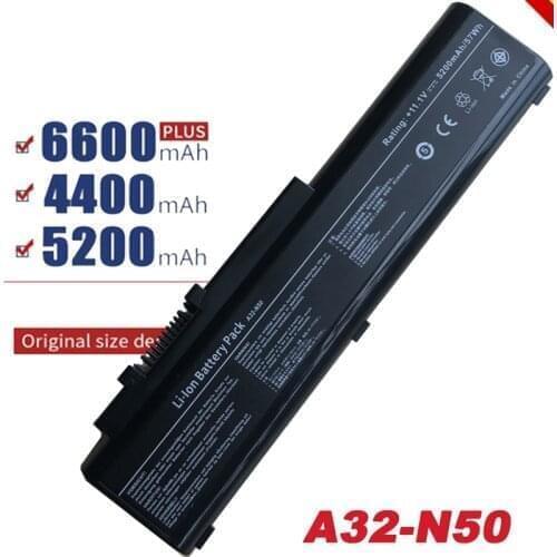 Laptop Battery For Asus N50 N50V A32-N50 A33-N50 N51-Vf N51A N51S N51TP N51V A32-N50 A33-N50 90-NQY1B2000Y Free Shipping