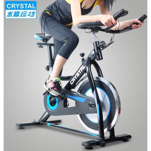 Crystal spinning household ultra quiet fitness bicycle sport bike equipment indoor new body-building vehicle