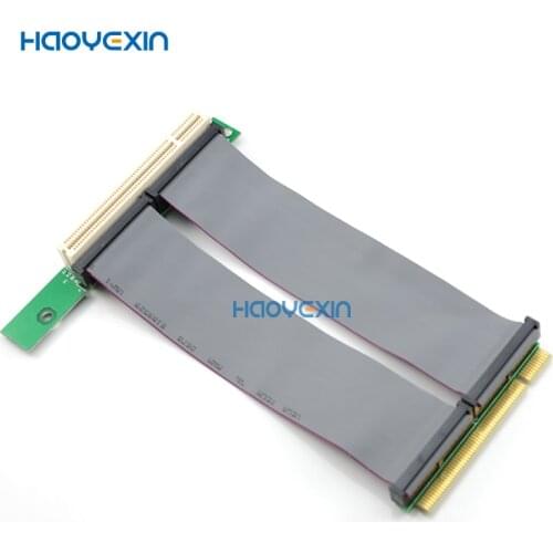 HYX 32bit PCI Riser Expansion Card with Flexible Cable 15cm for 1U/ 2U Graphic Card Extender