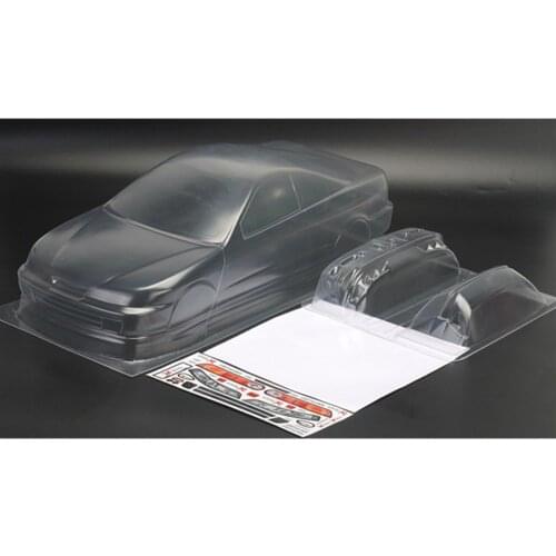 Honda DC2 Type R Toys Model Clear Body Shell W/ Sticker For 1/10 Scale Rc Drift Car Hpi Hsp Tamiya On-Road Flat Sport Rally Cars