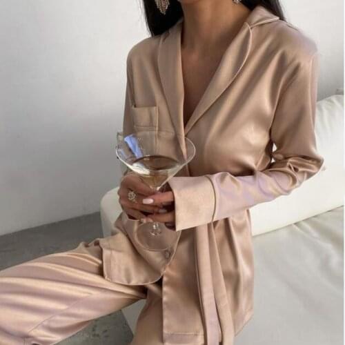 Holiwind 2021 Womens Clothing Silk Shirt Vintage Blouse Women Sheer Top Women Longsleeve Dress Shirt Plus Size Woman Overshirt