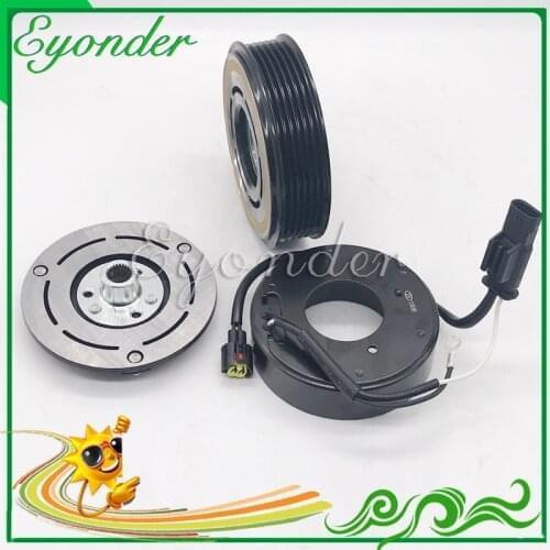 A/C AC Air Conditioning Compressor Magnetic Clutch PXC16 for BMW G32 G05 G06 725 730 740 745 750 G11 G12 G14 6822847 12941310