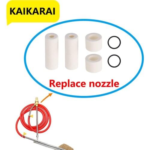2Set Pressure Washer Sandblasting Nozzle Tip Wet Sandblaster Lance Nozzle Replacement For High Pressure Washers Tool 5000PSI