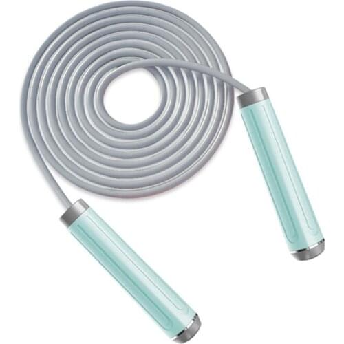 Tangle-Free Adjustable Crossfit Jump Rope Skip Speed Weighted Jump Ropes with Removable Block Fitness Training Non-Slip Handle