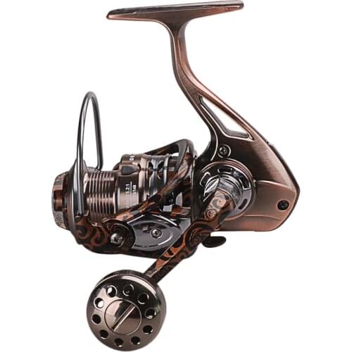 HiUmi HM Spinning Fishing Reels 12+1BB 5.2:1 Mulinello Peche Carretilhas De Pesca Carp Fish Coil Line Winder Pesca