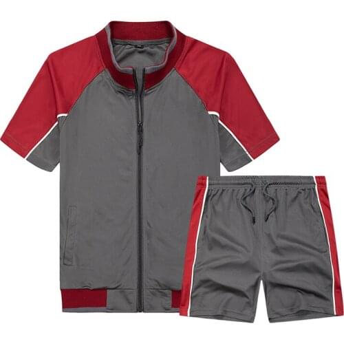 Tracksuit Man Sets Pants Summer New Mens Cropped T Shirt Shorts Casual Suits Sportswear Mens Clothing Male Sweatshirt 2021