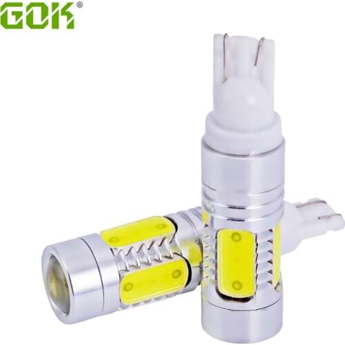 10PCS High power T10 7.5W LED COB H1 H3 880 881 W5W T10 LED Flood 194 168 Car Auto Wedge Reverse Signal Light LED Car Styling