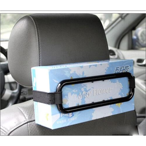 CHIZIYO Car Sun Visor Tissue Paper Box Holder Auto Seat Back Accessories Clip Bracket