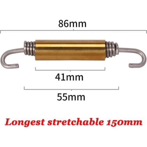 1pcs Motorcycle Exhaust Muffler Stainless Steel Motorbike Escape Moto Accessories DIY LOGO GOLD