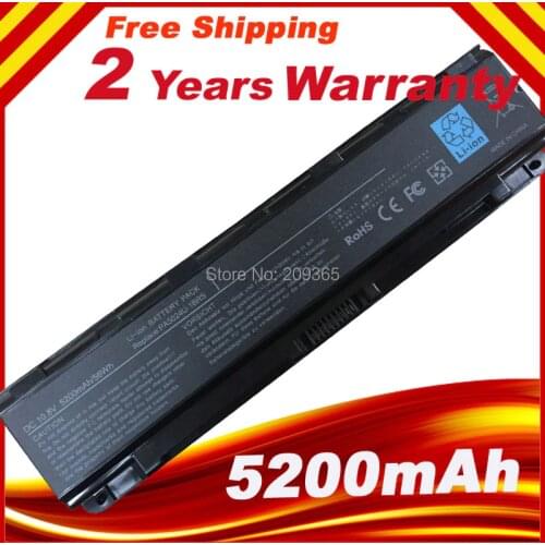 PA5024U Battery For Toshiba Satellite C800 C850 C870 L800 L830 L840 L850 L855 L870 PA5025U PA5024U-1BRS PABAS260