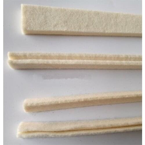 4pcs/lot piano accessories silencing wool felt flat sound head wool slot wool triangle wool piano split wedge damper felt