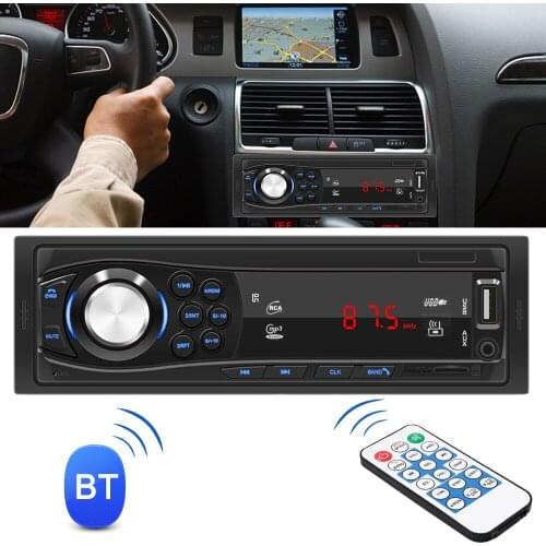 Bluetooth Car Accessories USB/SD/AUX-IN Control 1Din Auto FM Stereo Audio Radio 12V Car MP3 Player