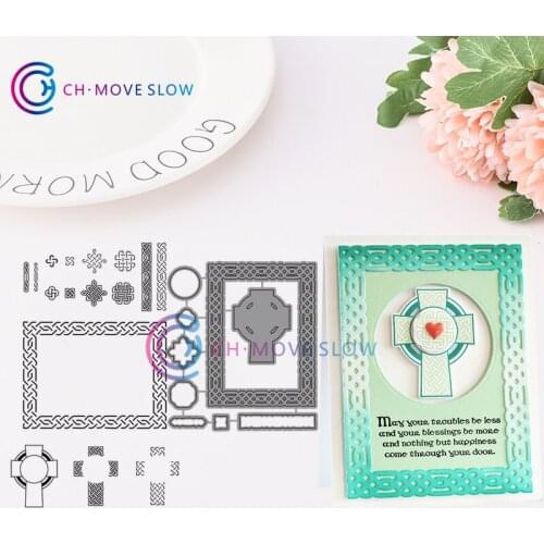 CH Knots Metal Cutting Dies and stamps DIY Scrapbooking Card Stencil Paper Craft Handmade Album Handbook Decoration