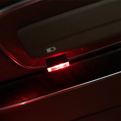 1pcs Car-Styling USB Atmosphere Light Case for Roewe 750 950 350 550 E50 W5 E50/ Englon SC3 SC5 SC6 SC7 Panda