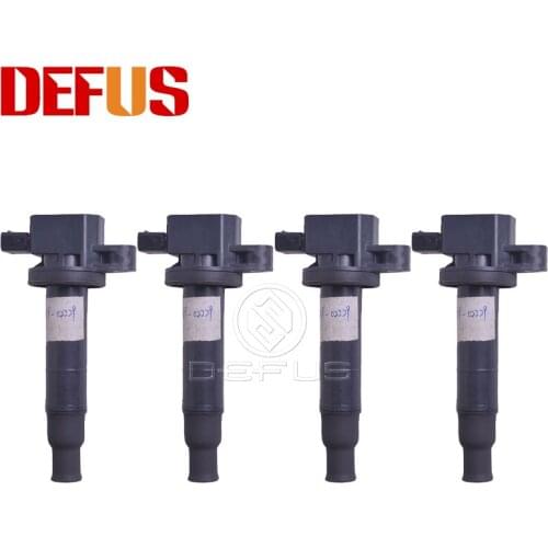 DEFUS 1/2/4/6/8x High Quality Ignition Coil OEM 90919-02229 For Toyota Echo Vitz Prius Platz Yaris 99-05 9091902229 90919 02229