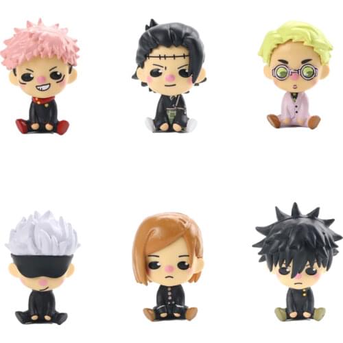 Jujutsu Kaisen Anime Figures Fushiguro Megumi Kugisaki Nobara Gojo Satoru Yuji Itadori Ryomen Sukuna Figurine Pvc Model Toys