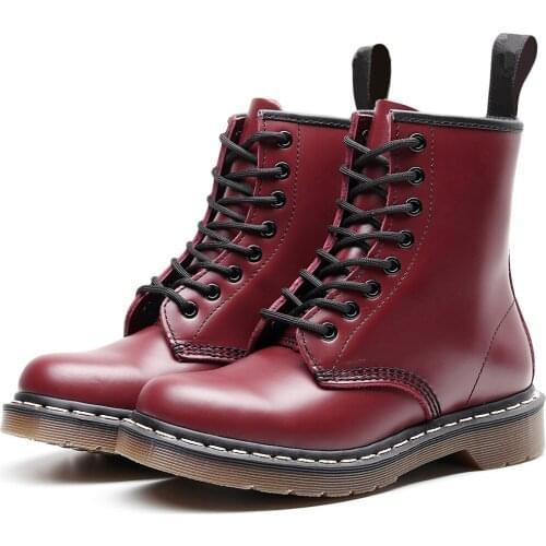 Couple Sneakers Women Shoes Men Shoes Genuine Leather Boots motorcycle shoes Botas Mujer Female Ankle Boots luxury shoes