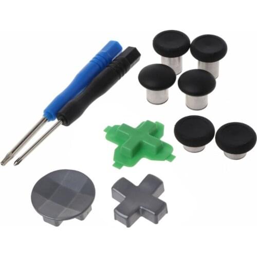 New Swap Thumb Analog Sticks Grips Stick D-Pad Bumper Trigger Button Replacement Parts For Xbox One Elite Controller