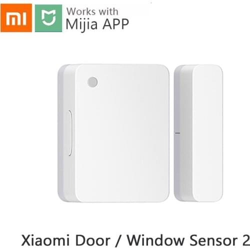 Xiaomi Mijia Smart Door & Window Sensor 2 bluetooth 5.1 Light Detection Opening/Closing Records Overtime Unclosed Reminder