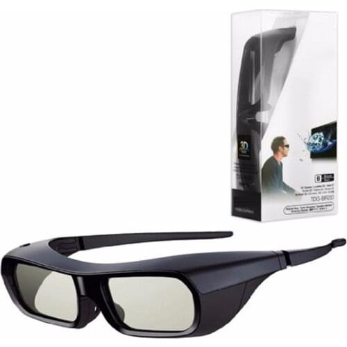 Rechargeable 3D Active Glasses for Sony TDG BR250B BRAVIA HX800 HX909 TV 2010-2012 Active sutter 3D glasses TDG-BR250/B