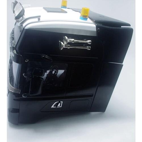 For TAMIYA SCANIA 620 470 1/14 RC Car Shell Door Handle Sticker Left & Right Handle Mirrored Metallic Stickers Upgrade Part