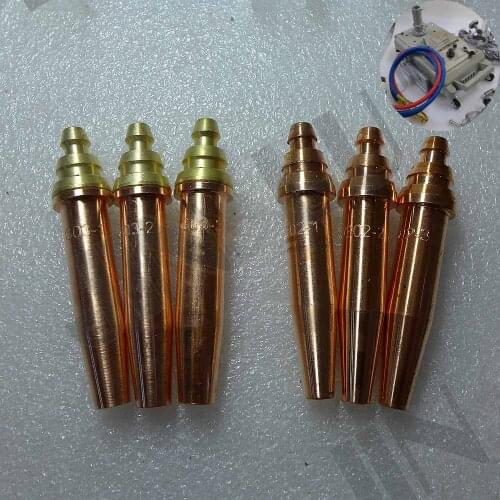 1 Pieces Acetylene Propane Nozzle Anm Anme Cutting Nozzles Torch Track Burner CG1 Gas Flame Cutting machine Cutter