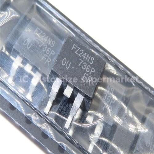 10PCS/LOT FZ24NS IRFZ24NS TO-263 55V 17A SMD Triode