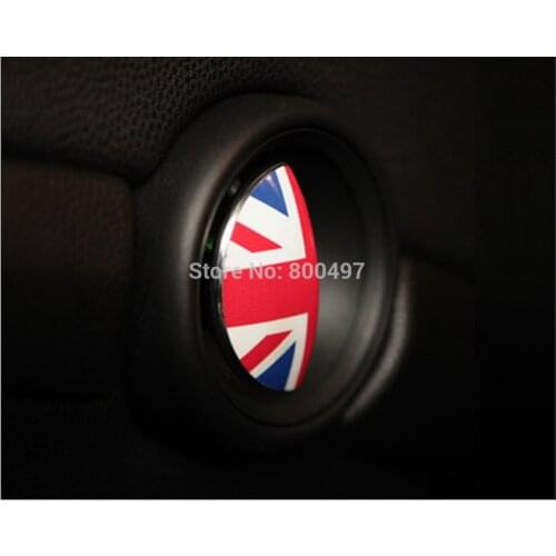 2 x Newest Car Decal Door Inner Handle Stickers Decals For MIni Cooper Clubman Roadster Countryman Paceman Coupe jcw