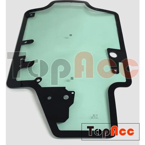 47405930 Front Windshield For New Holland L213 L225 C232 After 2013 Case SR200 (10 Holes) Cab Glass - Door Tinted Compatible