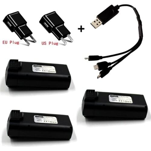 7.4V 2200mAh Lipo Battery For SG108 SG-108 Drone RC Quadcopter Spare Parts for 7.4V Rechargeable Battery with 3 in1 charger