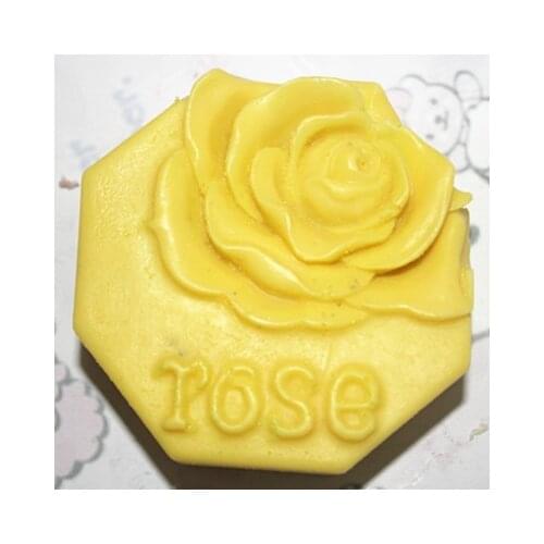 C291 The rose Art Silicone Soap mold Craft Molds DIY Handmade soap molds