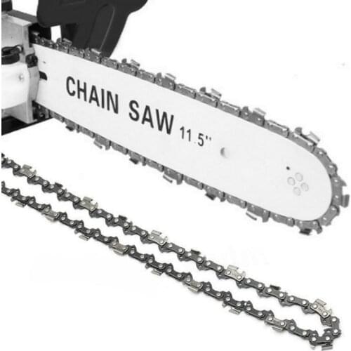11.5/12 Inch 44 Drive Link Chainsaw saw Chain Blade Wood Cutting Chainsaw Parts Chainsaw Saw Mill Chain for Cutting Lumbers