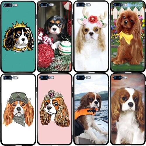 Cover Case for iPhone Oneplus 5S SE 2020 6S 7 8 6T 8T Plus XS XR 11 12 Pro Mini Max Cavalier King Charles Spaniel Dog