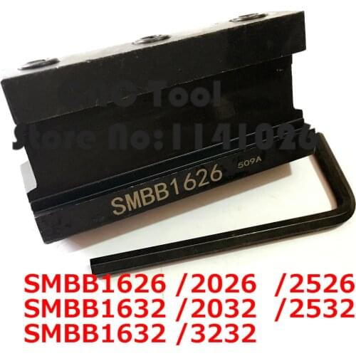 SMBB1626/SMBB2026/SMBB2526/SMBB1632/SMBB2032/SMBB2532/SMBB3232 Grooving Cut-Off Cutter Holder SPB26/SPB32-2/3/4/5/ Cutting Blade