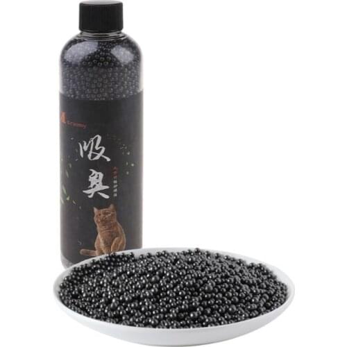 Pet Cat Litter Deodorant Beads Activated Carbon Absorbs Tight Odor Air Fresh