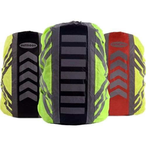 KoKossi New Reflective Backpack Cover Sport Bag Covers Rain Cover Backpack Outdoor Riding Dustproof Waterproof Rainproof Covers