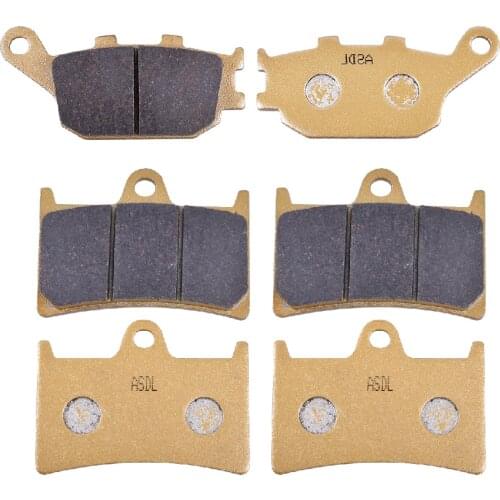 Motorcycle Front & Rear Brake Pads For Yamaha FZ6 Fazer S2 YZF- R6 YZF R6 FZ1 N/NA Naked FZ1 Fazer 8 FZ8 NN NA Naked YZF R1