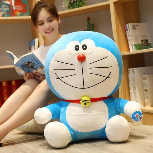 23-48cm Hot Anime Stand By Me Doraemon Plush Toys High Quality Cute Cat Doll Soft Stuffed Animal Pillow For Children Girls Gifts