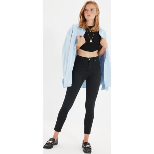 Женские зауженные джинсы TRENDYOLMİLLA China At AliExpress