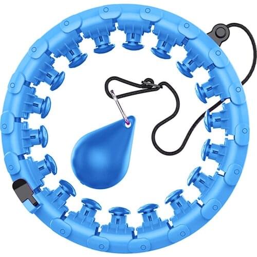 Weights Loss Hoola Circle Slimming Smart Hoops Thin Waist Intelligent Counting Hoop Detachable Sport Belly Trainer Massage Ring