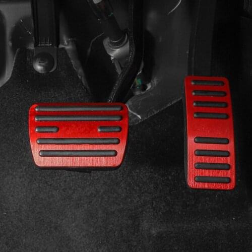 2pcs for MG5 2021 AT accelerator pedal Brake pedal aluminium alloy