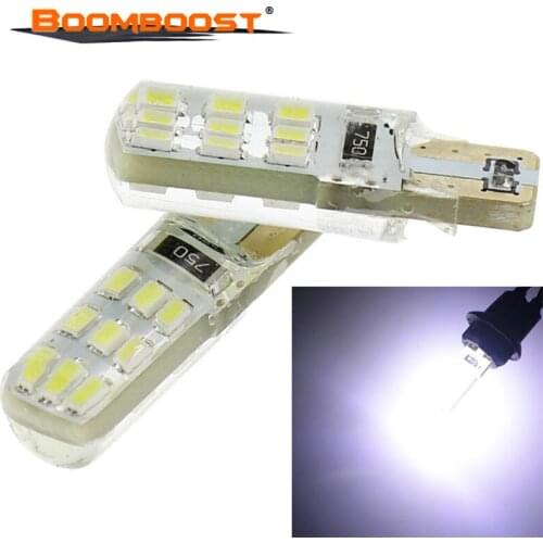 2 pieces T10 194 168 W5W LED Car Auto License Plate Light Width Lamp Bulb DC12V 12W Auto car styling
