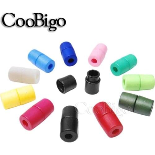 25pcs Colorful Breakaway Safety Pop Barrel Connector Cord Lock for Outdoor Paracord Bracelet Lanyard Shoelace Cord Lanyard DIY
