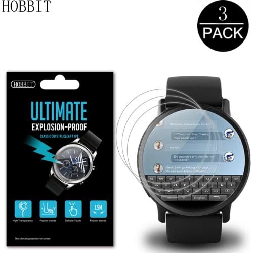 3PACK Smart Watch Explosion-Proof Screen Protector For LEMFO LEMX LEM X Smartwatch Anti-Scratch Anti-Shock LCD Protection Film