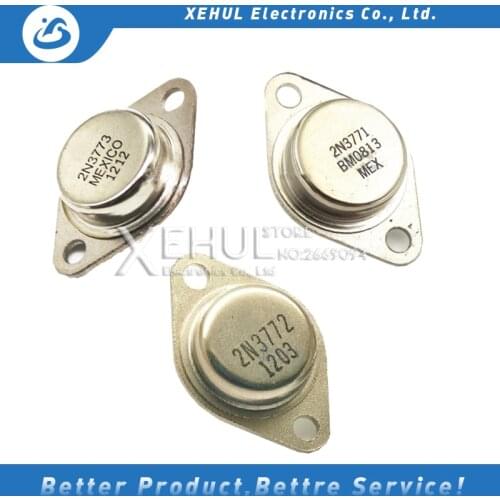5PCS NEW 2N3771 N3771 3771 2N3772 N3772 3772 2N3773 N3773 3773 Transistor npn 40V 30A 150W TO-3